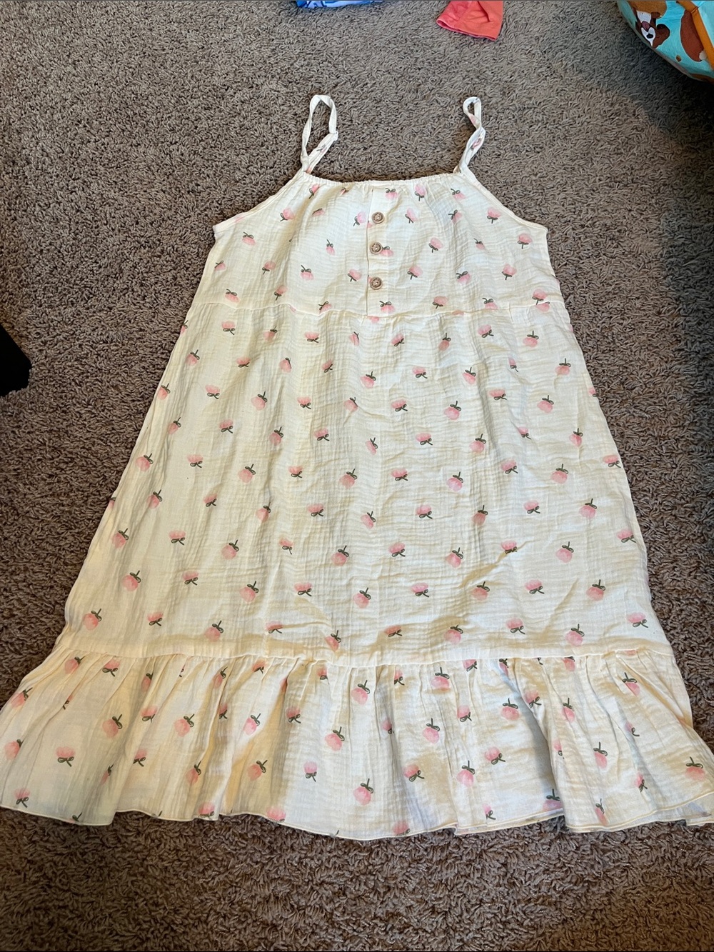 Peach sundress